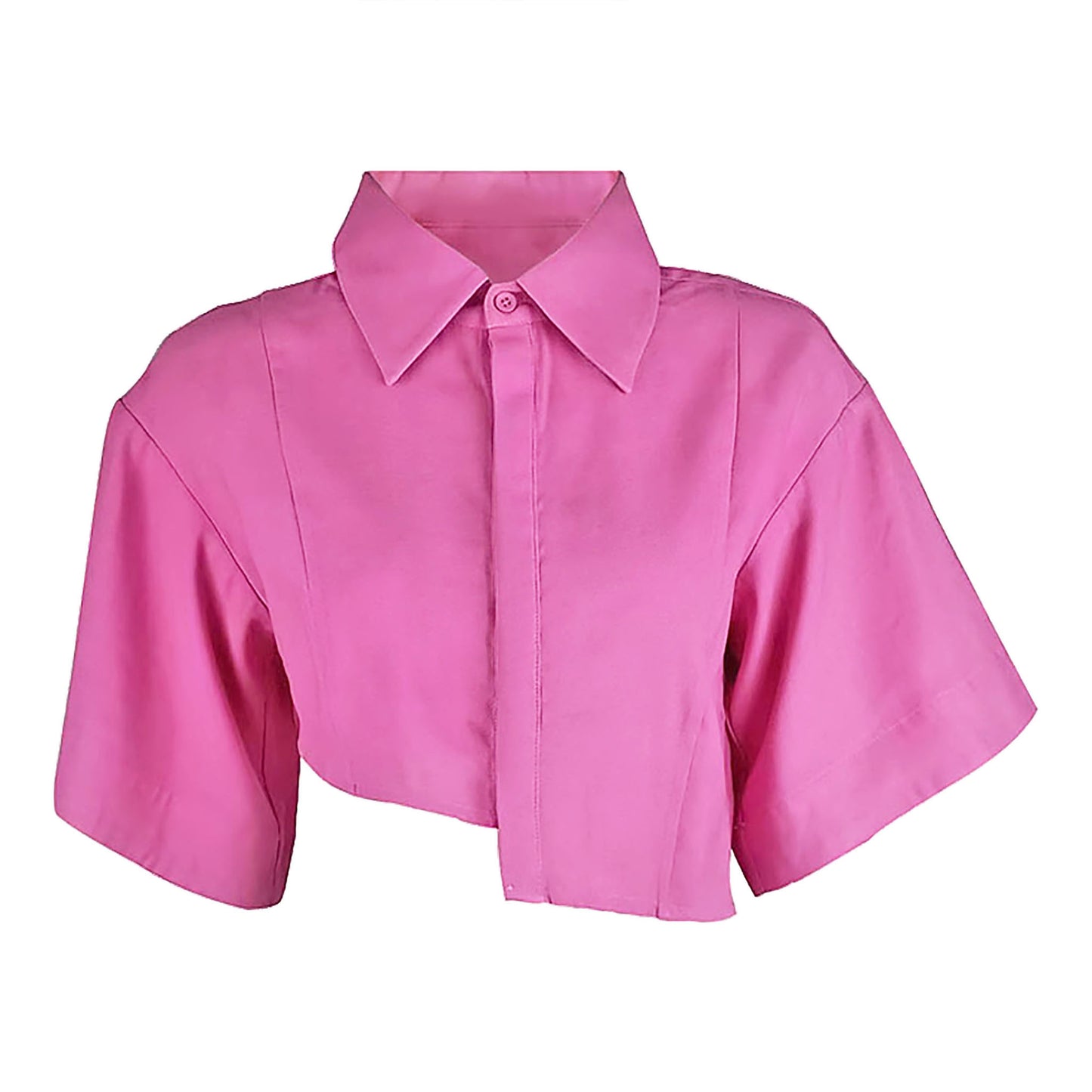 Pink Paragon Asymmetric Shirt