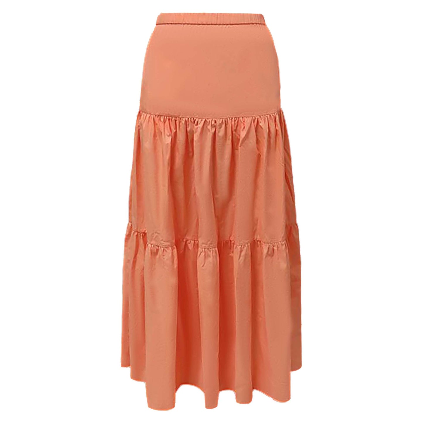 Hermes Orange Cake Skirt