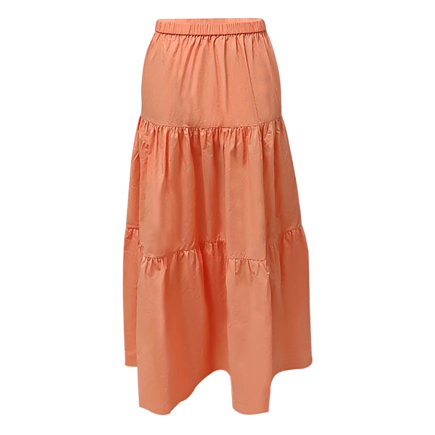 Hermes Orange Cake Skirt