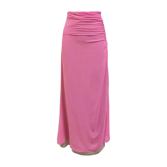 Blush Blend Mesh Elegance Skirt