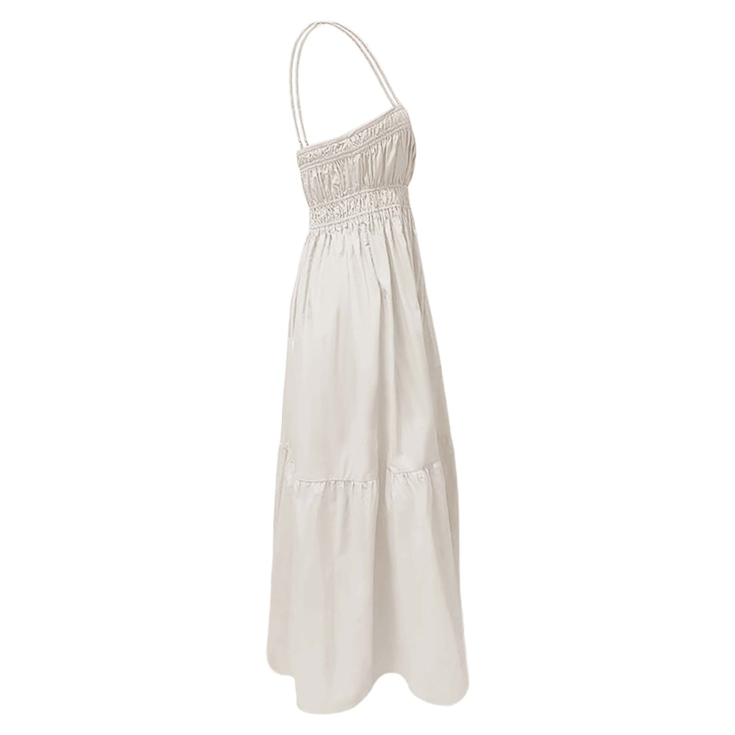 Ivory Layered Slip Dress